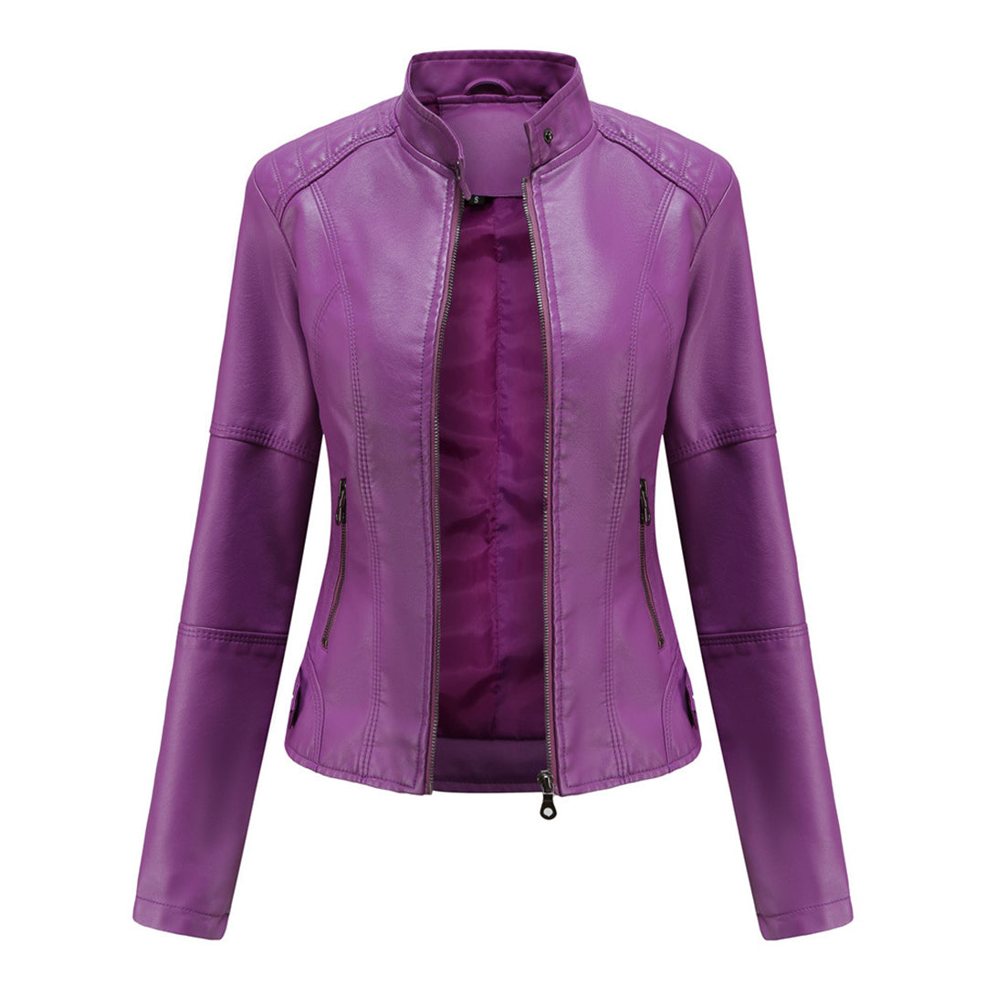 BEATRICE™ - Veste Slim à Fermeture Éclair