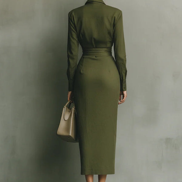 Caterina | Elegant Fitted Maxi Dress