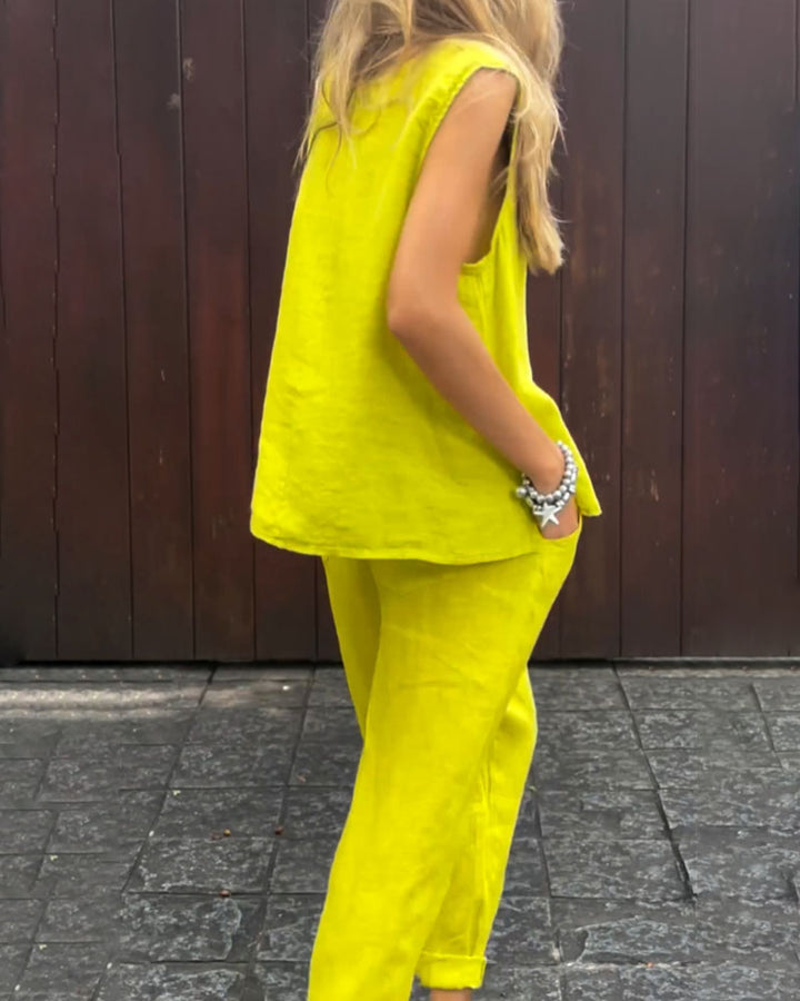 Zenneth - Ensemble Décontracté Deux Pièces