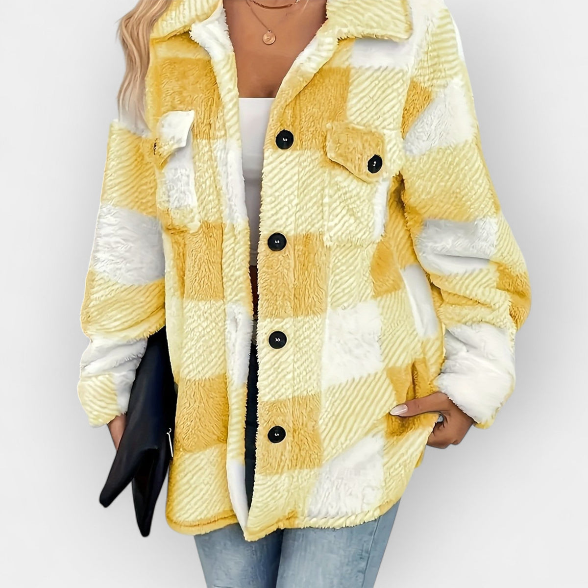 Kristína – Veste en Fleece Doux