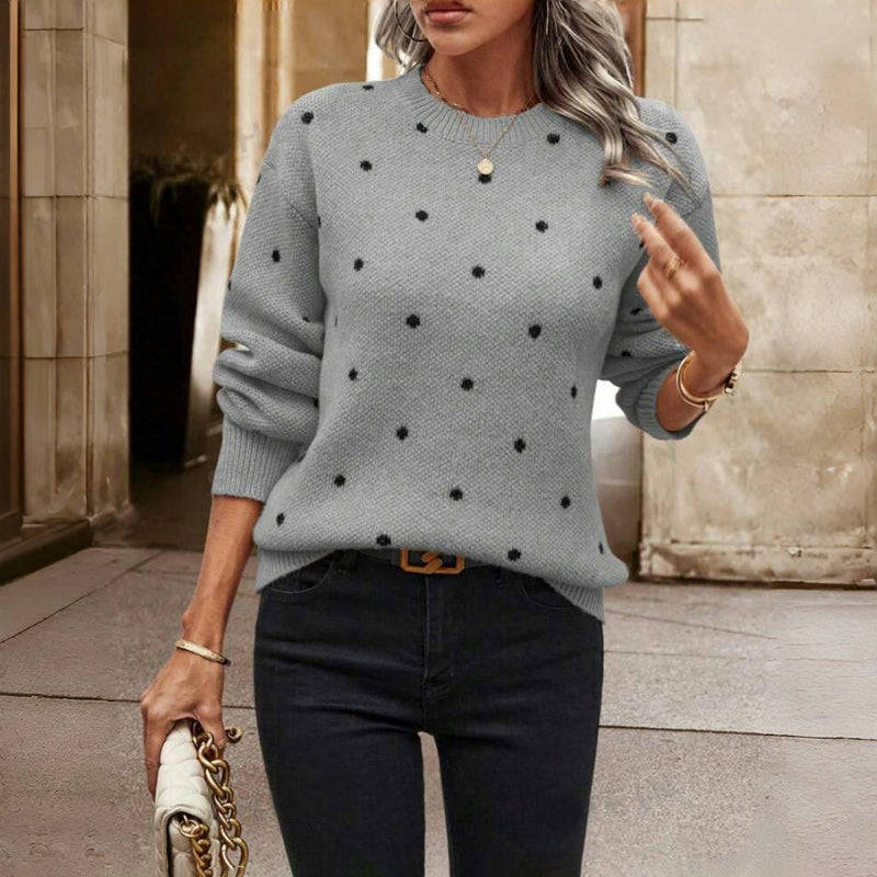 Noella | Pull en Tricot à Pois