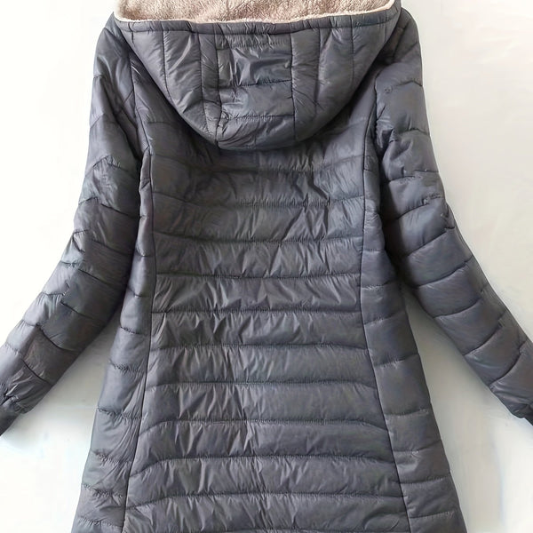 Michèle | Manteau Long Imperméable et Élégant