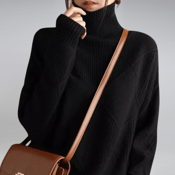 Alice | Pull Col Roulé Doux