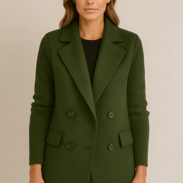 AMA | BLAZER À MANCHES EN TRICOT