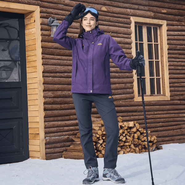 ANNE | MANTEAU IMPERMÉABLE EN POLAIRE 3 EN 1