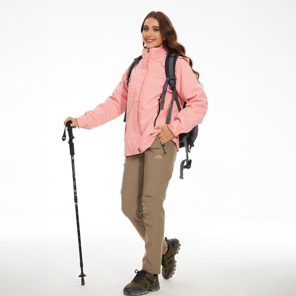 ANNE | MANTEAU IMPERMÉABLE EN POLAIRE 3 EN 1