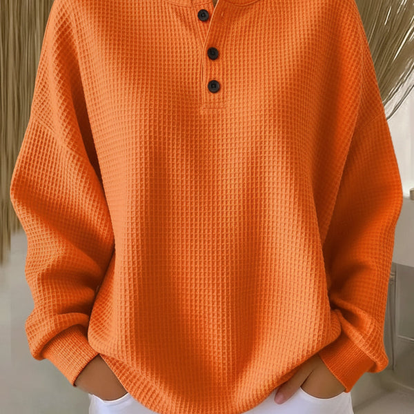 Anne™ - Sweat-shirt décontracté avec col