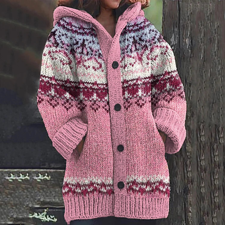 Valentina™ - Cardigan en laine tricoté