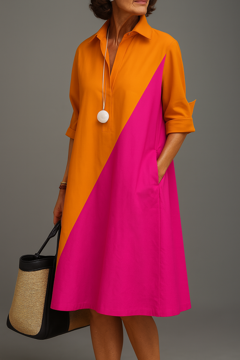 Marise - Robe Midi - Sophistication Sans Effort à Chaque Pas