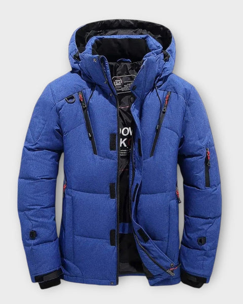 ATLAS | VESTE D'HIVER SOLIDE POUR HOMME