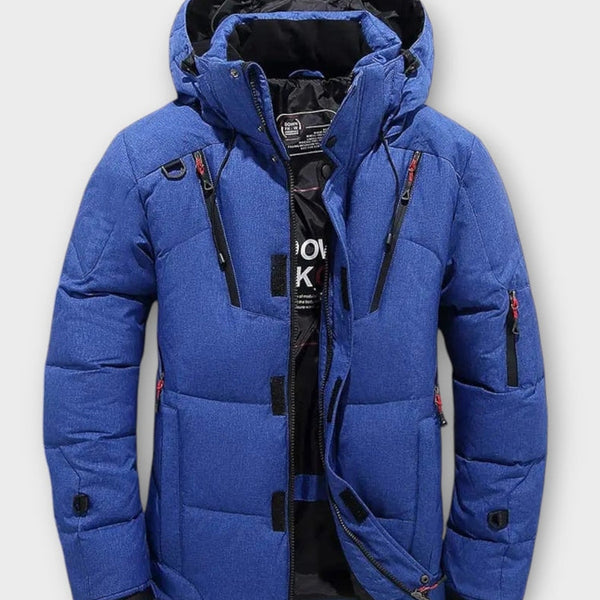 ATLAS | VESTE D'HIVER SOLIDE POUR HOMME