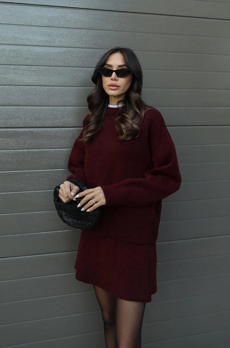Zoey | Ensemble Robe en Tricot
