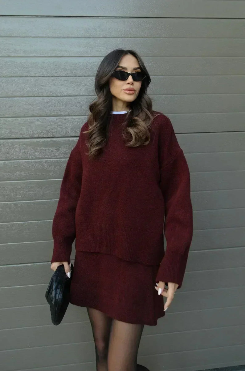 Zoey | Ensemble Robe en Tricot