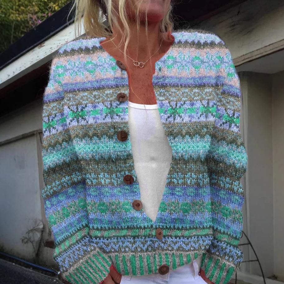Cathrin | Cardigan Imprimé