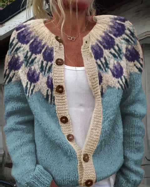 Keysha | Gilet à Motif Floral Chic pour un Look Stylé