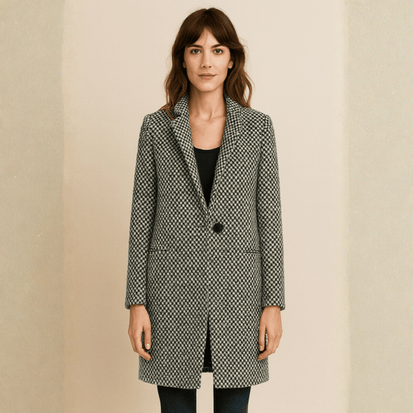 CLAUDIA - MANTEAU EN LAINE ÉLÉGANT POUR L'AUTOMNE ET L'HIVER