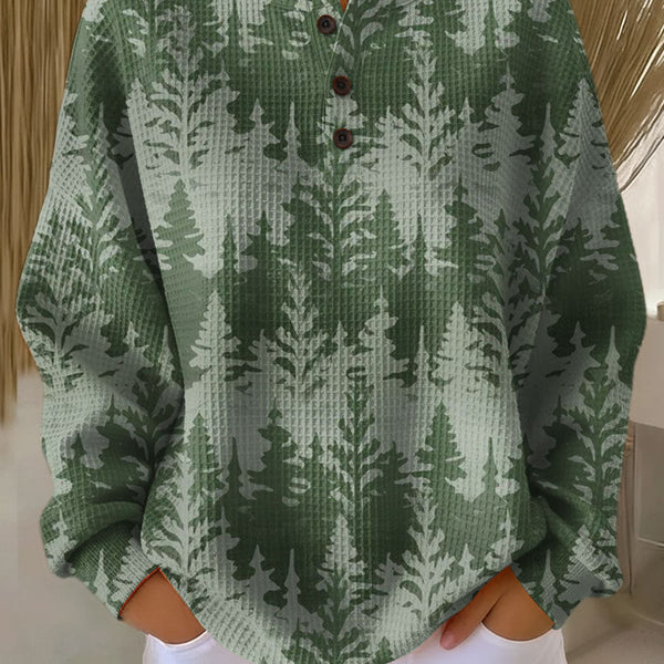 Inga™ - Pull en tricot de Noël avec design classique d'arbre