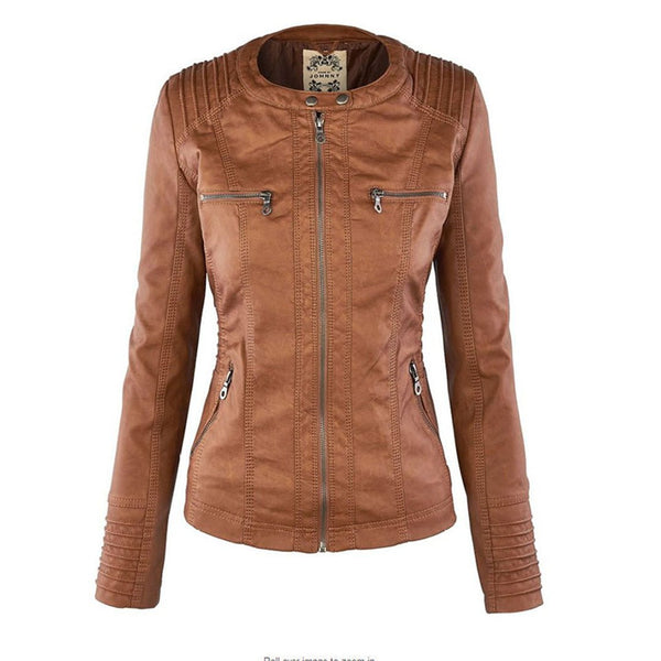 DUPONT | VESTE EN CUIR ÉLÉGANTE