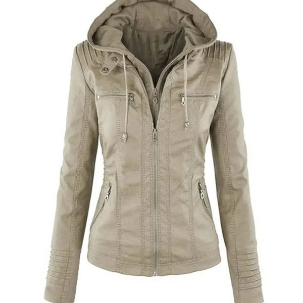 DUPONT | VESTE EN CUIR ÉLÉGANTE