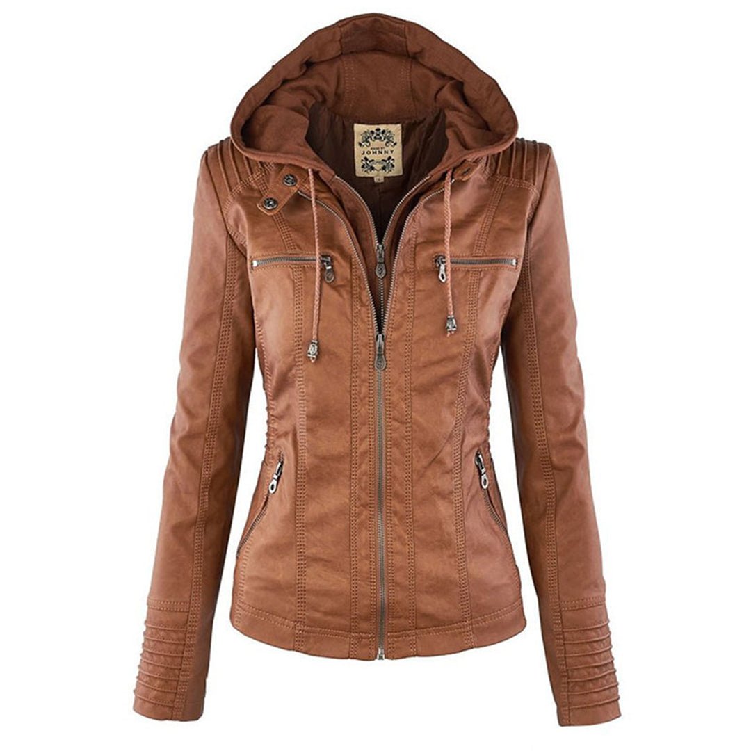 DUPONT | VESTE EN CUIR ÉLÉGANTE