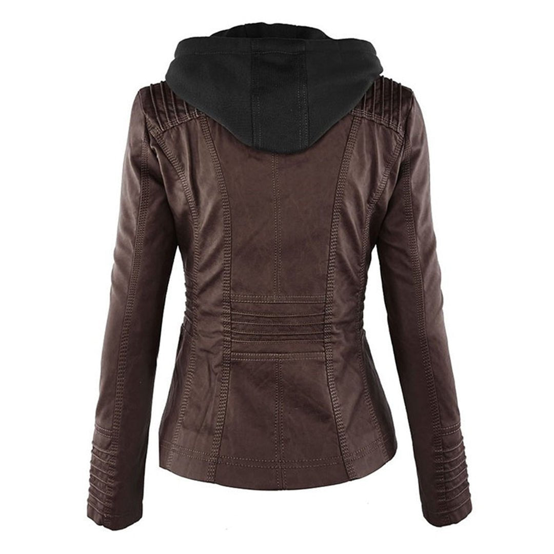 DUPONT | VESTE EN CUIR ÉLÉGANTE