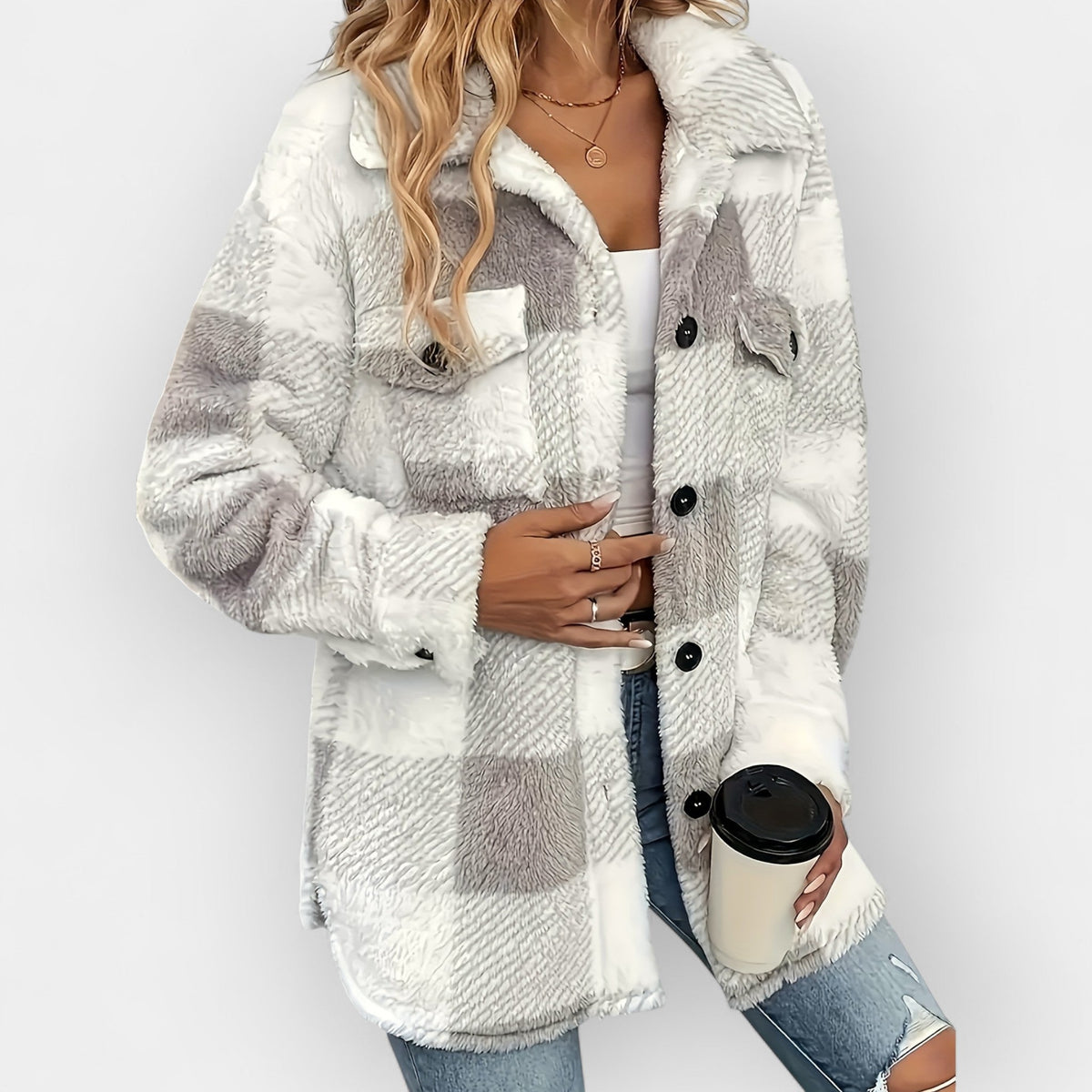Kristína – Veste en Polaire Douce