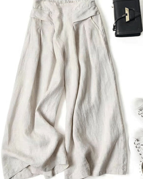 Leah - Pantalon Large Sans Effort