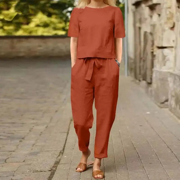 Charm - Ensemble de détente chic en deux pièces