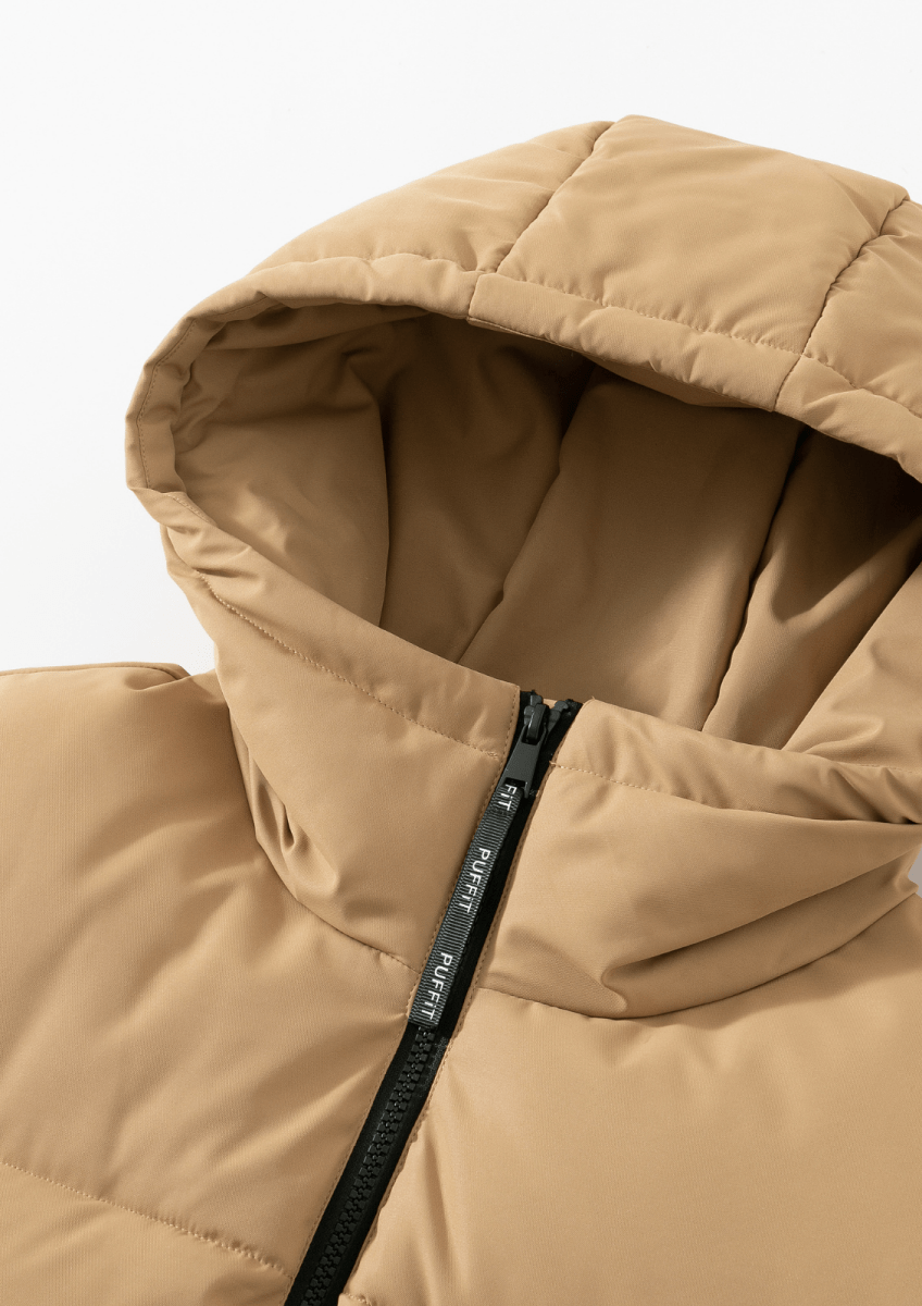 EVA | VESTE PUFFER À CAPUCHE IMPERMÉABLE