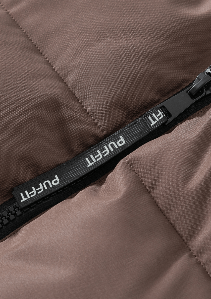 EVA | VESTE PUFFER À CAPUCHE IMPERMÉABLE