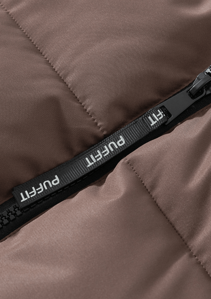 EVA | VESTE PUFFER À CAPUCHE IMPERMÉABLE