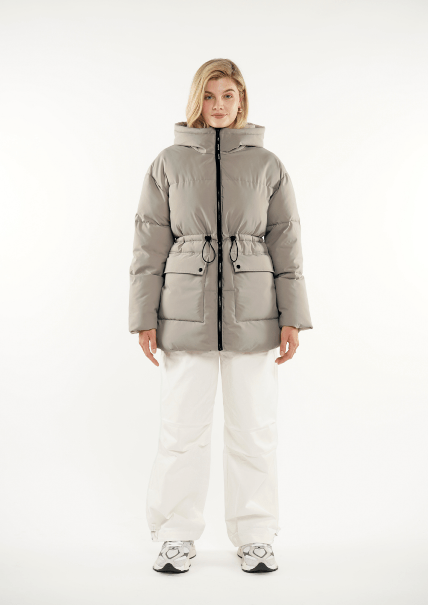 EVA | VESTE PUFFER À CAPUCHE IMPERMÉABLE