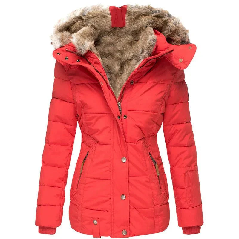 GRACE | VESTE EN FOURRURE D'HIVER CHAUDE ET CONFORTABLE