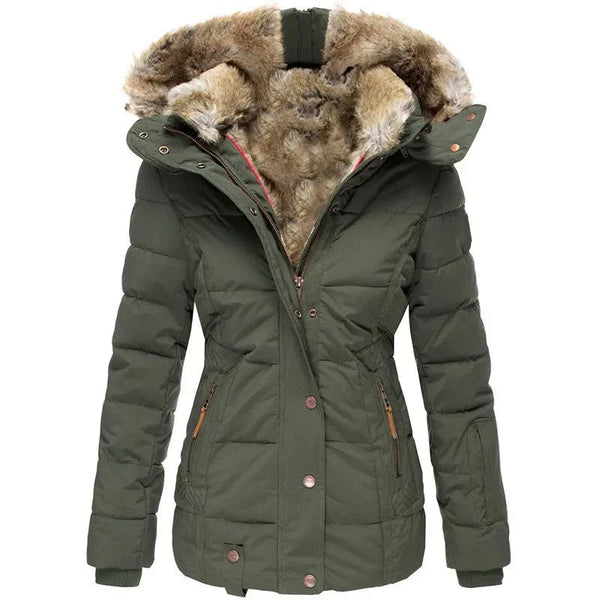 GRACE | VESTE EN FOURRURE D'HIVER CHAUDE ET CONFORTABLE