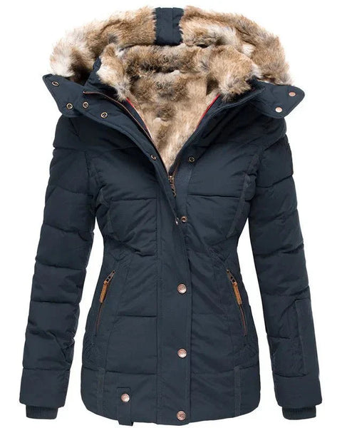 GRACE | VESTE EN FOURRURE D'HIVER CHAUDE ET CONFORTABLE