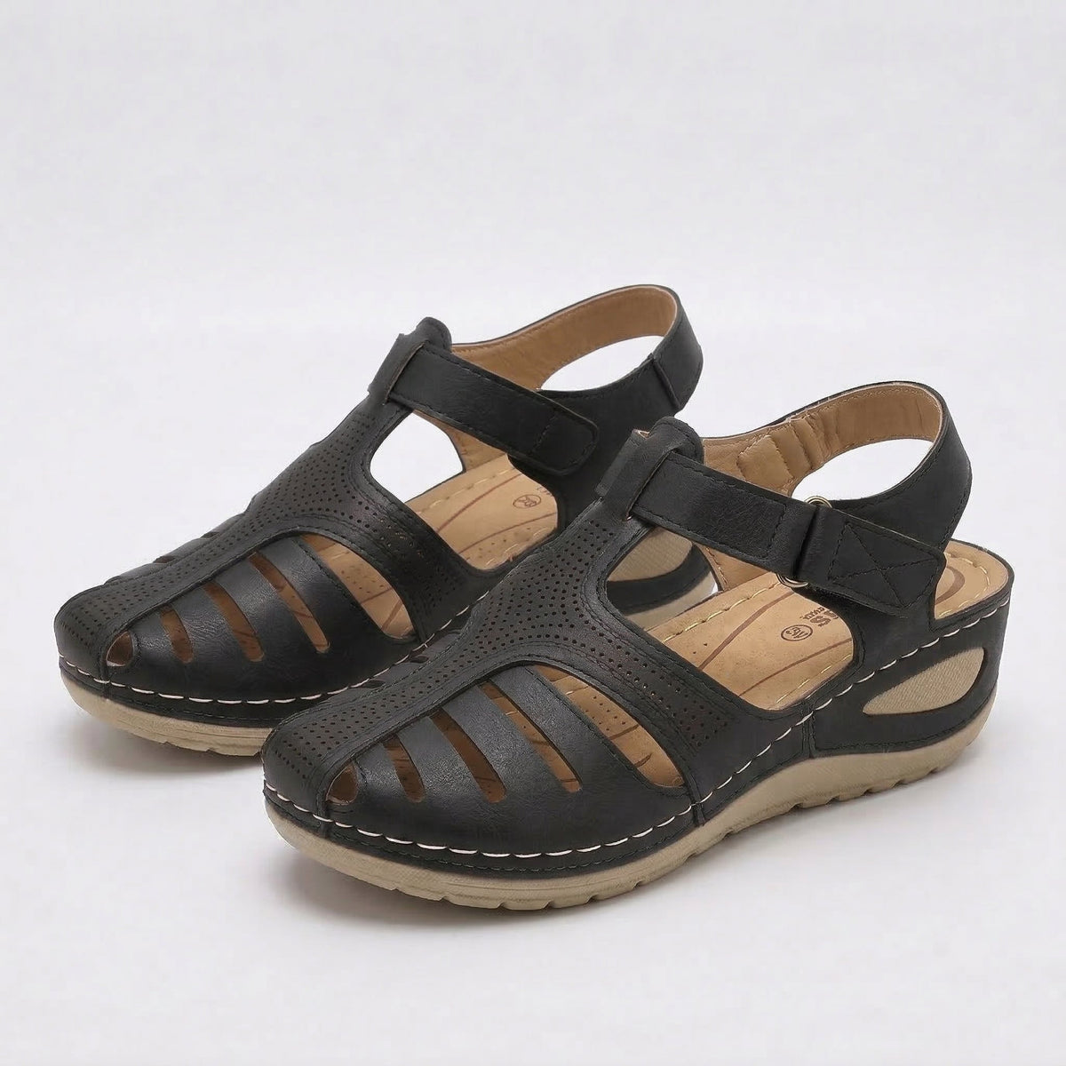 Leni – Comfort Sandals with Soft Elevation