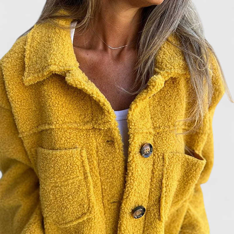 Majken - Veste Teddy Confortable