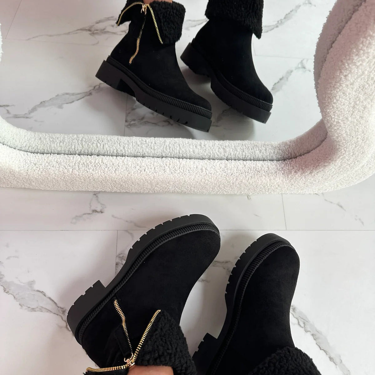 Missa | Bottes Zippées Confortables