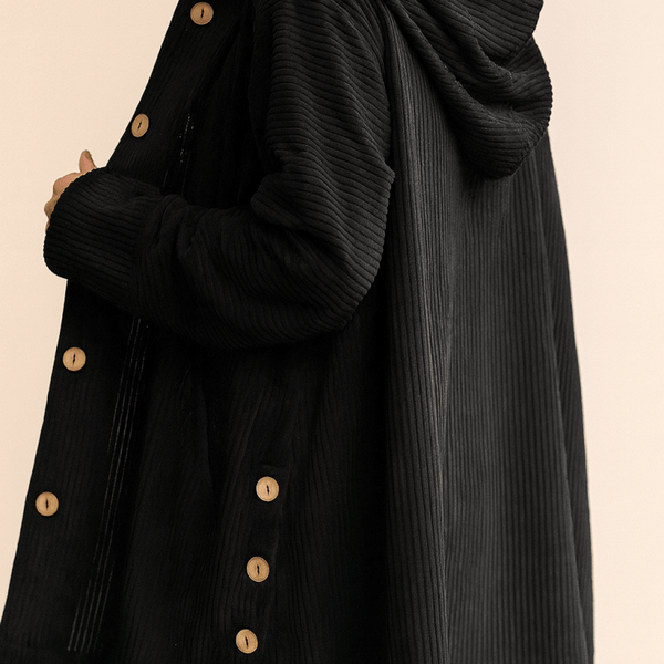 INDIE | VESTE À CAPUCHE EN CORDUROY