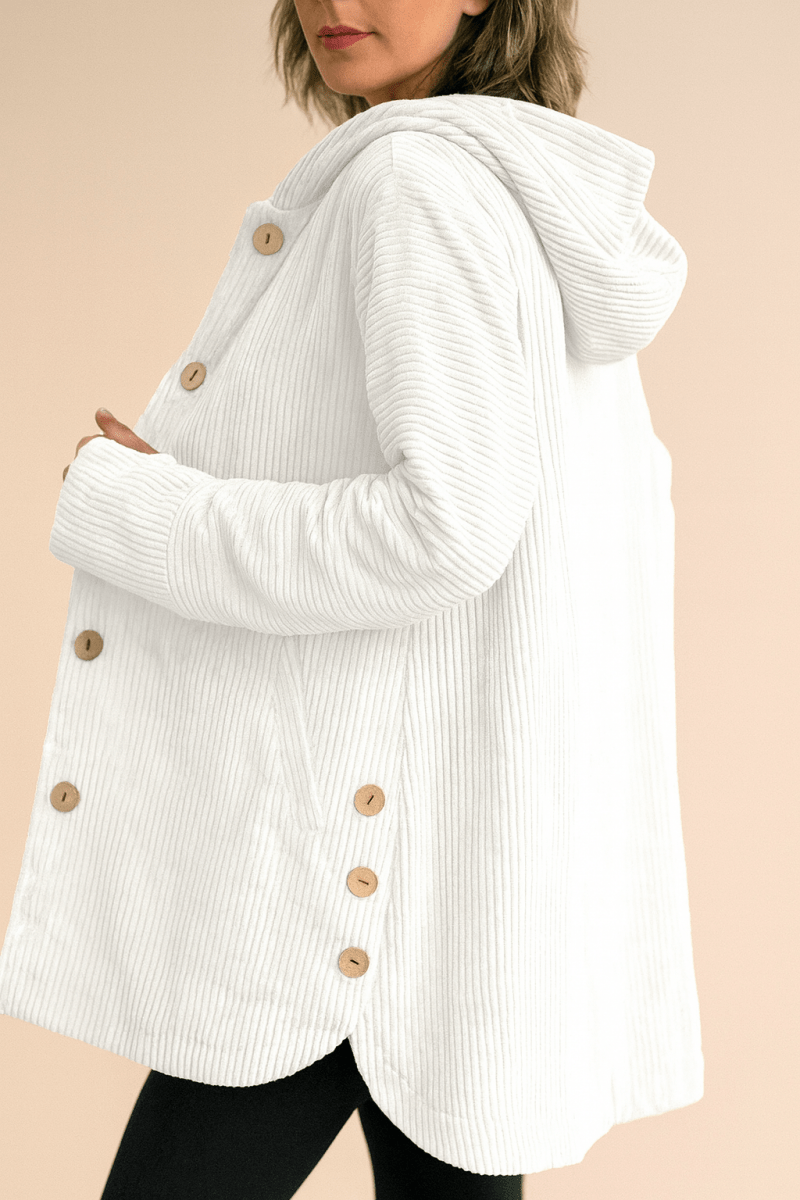 INDIE | VESTE À CAPUCHE EN CORDUROY