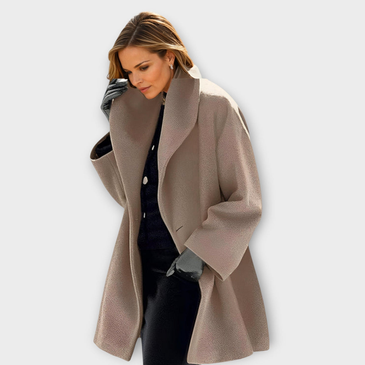 Lila | Manteau élégant résistant au vent
