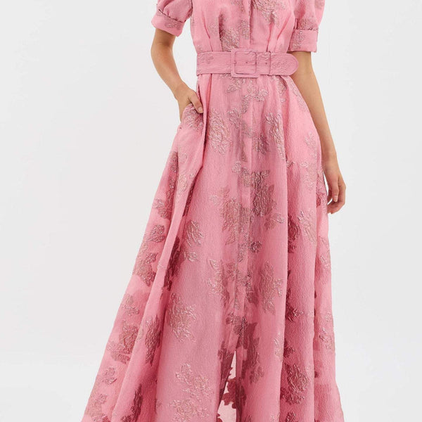 Anabella | Robe à manches bouffantes courtes