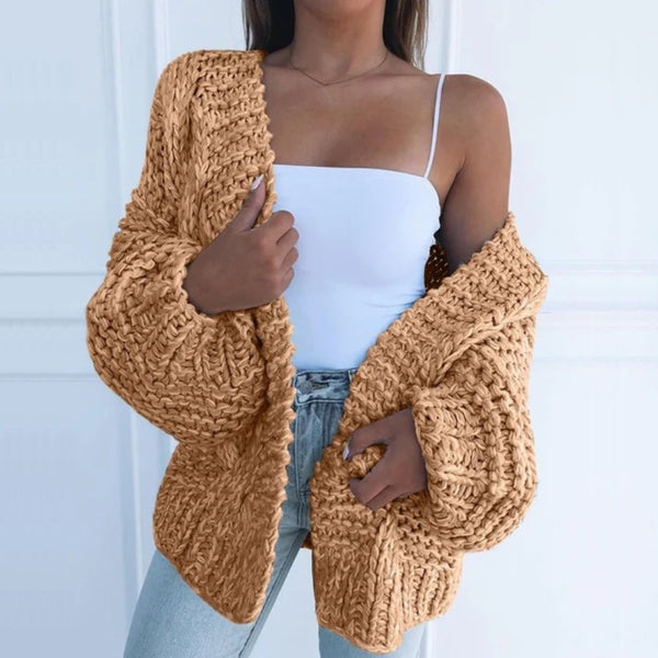 Everlee | Cardigan Relaxed en Tricot Épais