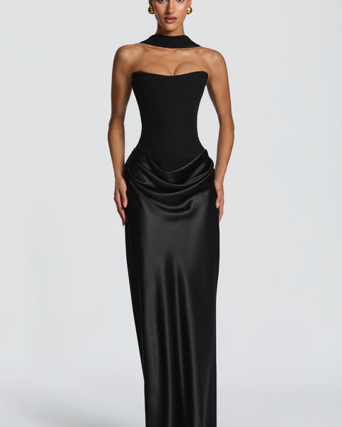 Maggie Maxi Dress - Black
