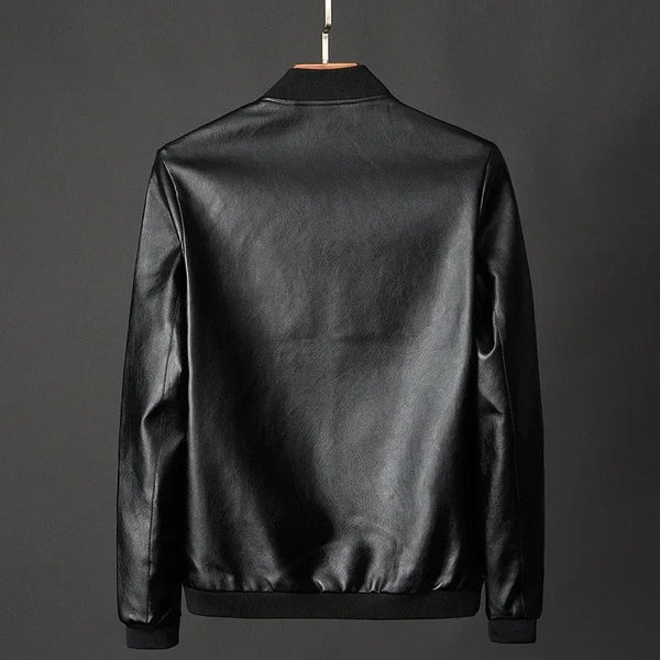 Veste de Motard en Cuir