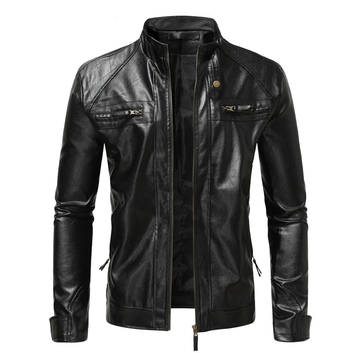 Veste en Cuir Élégante pour Hommes