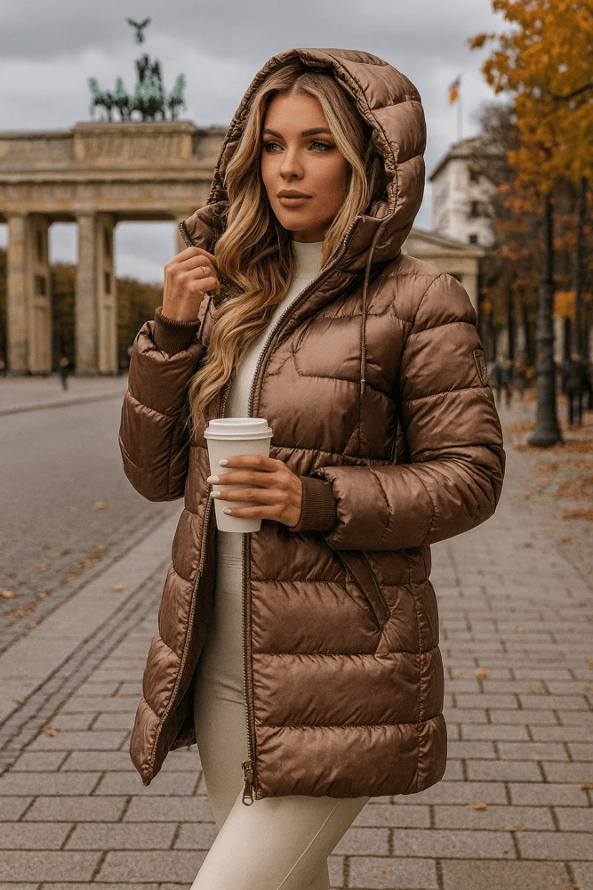 MARGA | VESTE LONGUE QUILTÉE CHAUDE