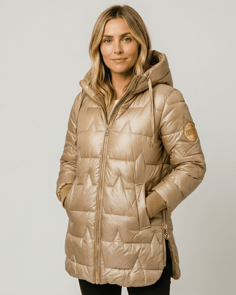 MARGA | VESTE LONGUE QUILTÉE CHAUDE
