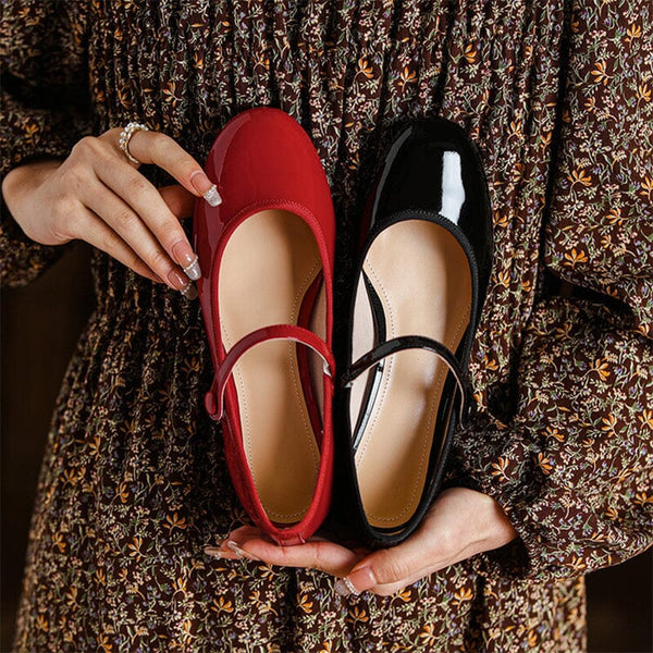 Livy | Mary Janes en cuir