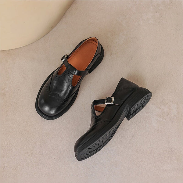 Risla Cuir Mary Janes